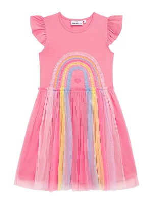 Foto van product Danamade Jurk lichtblauw / geel / pink