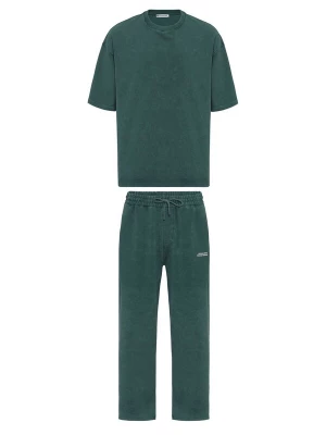 Foto van product Dandalo Joggingpak donkergroen / wit