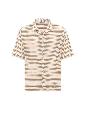 Foto van product Dandalo Overhemd camel / wit