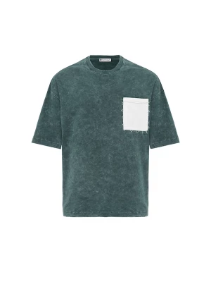 Foto van product Dandalo Shirt donkergroen / wit