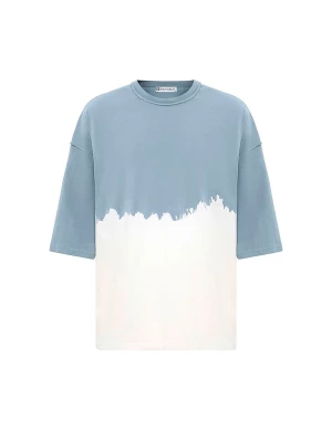 Foto van product Dandalo Shirt duifblauw / wit
