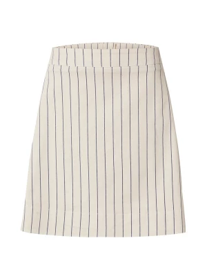 Foto van product Danefae Rok 'Danelondon' crème / blauw