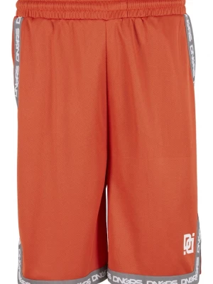 Foto van product Dangerous DNGRS Broek 'Dunkin' grijs / oranjerood / wit