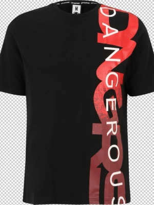 Foto van product Dangerous DNGRS Shirt 'Hyena' rood / zwart / wit