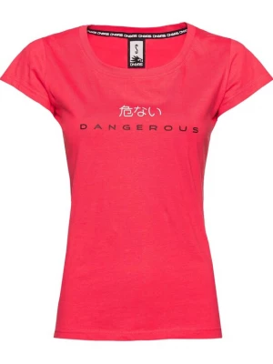 Foto van product Dangerous DNGRS Shirt 'Loud' pink / zwart / wit