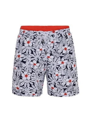 Foto van product Daniel Hills Zwemshorts donkerblauw / rood / wit