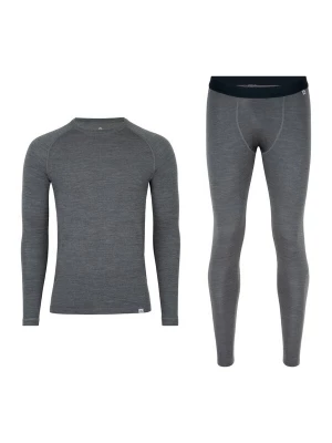 Foto van product DANISH ENDURANCE Basislaag 'Core Merino' grijs gemêleerd / zwart