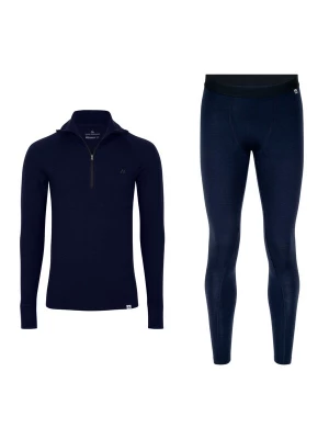 Foto van product DANISH ENDURANCE Basislaag 'Core Merino Half Zip' donkerblauw