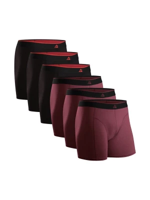 Foto van product DANISH ENDURANCE Boxershorts 'Bamboo' bordeaux / zwart