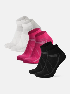 Foto van product DANISH ENDURANCE Sportsokken 'Aero Cycling Low-Cut' pink / zwart / wit