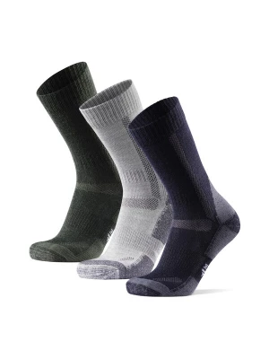 Foto van product DANISH ENDURANCE Sportsokken 'Classic Hiking Crew' donkerblauw / grijs / zwart