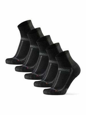 Foto van product DANISH ENDURANCE Sportsokken 'Long Distance Quarter' grijs / zwart