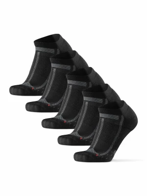 Foto van product DANISH ENDURANCE Sportsokken 'Long Distance Running Low-Cut' grijs / zwart