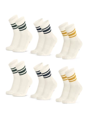 Foto van product DANISH ENDURANCE Sportsokken mosterd / zwart / offwhite