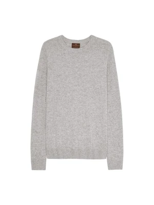 Foto van product DANISH ENDURANCE Trui 'Heritage Merino Cashmere' lichtgrijs / grijs gemêleerd