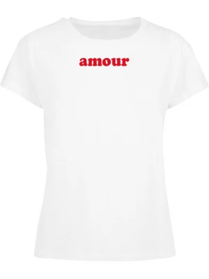 Foto van product Days Beyond Shirt 'Amour' vuurrood / offwhite