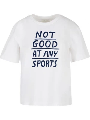 Foto van product Days Beyond Shirt 'Not Good At Any Sports' lila / wit