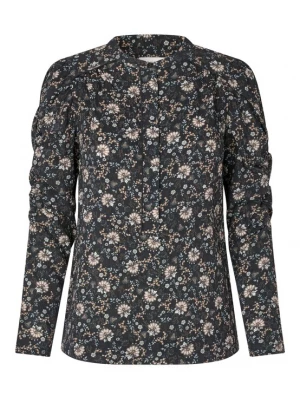 Foto van product Dea Kudibal Blouse 'Visti' beige / navy / lichtblauw / wit