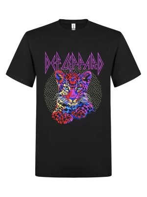 Foto van product Def Leppard Shirt 'Def Leppard Neon Kitten T-Shirt' zwart