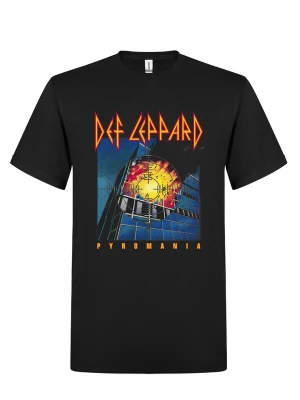 Foto van product Def Leppard Shirt 'Def Leppard Pyromania T-Shirt' zwart