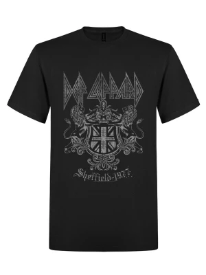 Foto van product Def Leppard Shirt 'Def Leppard - Sheffield 1978 T-Shirt' zwart