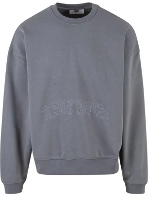 Foto van product DEF Sweatshirt 'Trust Issues' rookgrijs