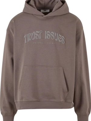 Foto van product DEF Sweatshirt 'Trust Issues' taupe / basaltgrijs