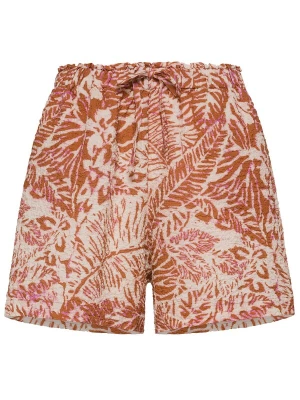 Foto van product DEHA Broek lichtbeige / cognac