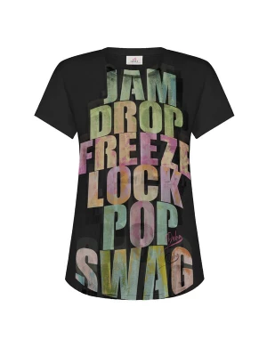Foto van product DEHA Shirt beige / groen / lila / zwart