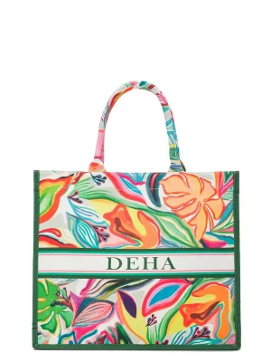 Foto van product DEHA Shopper turquoise / geel / groen / oranje