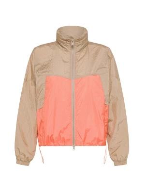 Foto van product DEHA Sportjas donkerbeige / zalm roze