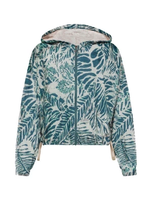 Foto van product DEHA Sweatvest cyaan blauw / wit