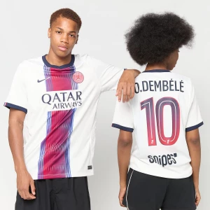 Foto van product Dembélé / No. 10 / PSG Nike Away Stadium 2026 / 27 wit