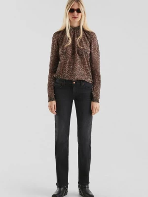 Foto van product Denim broek / Slim Fit / Mid Rise / Straight Leg / Used Effect QS grijs