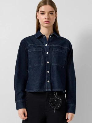 Foto van product Denim overhemd QS blauw