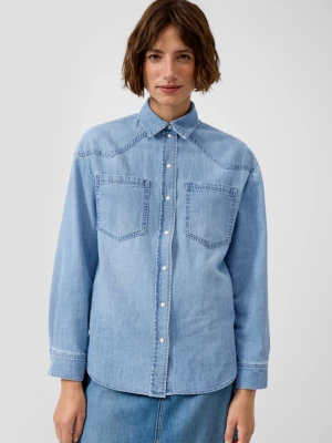 Foto van product Denim overhemd s.Oliver blauw