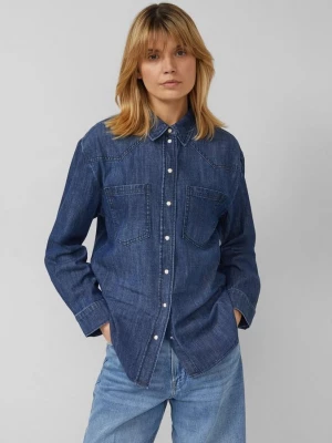 Foto van product Denim overhemd s.Oliver blauw