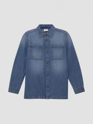 Foto van product Denim overhemd s.Oliver blauw