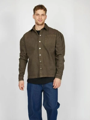 Foto van product Denim Project Overhemd ' DPColor ' bruin