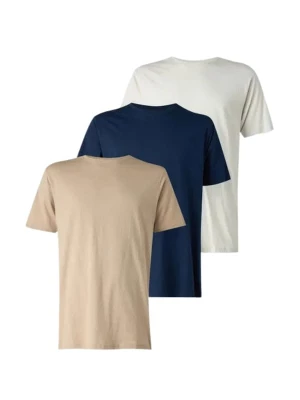 Foto van product Denim Project Shirt 'DPM' beige / navy / wit
