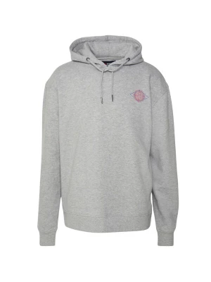 Foto van product Denim Project Sweatshirt 'JOHAN' grijs / rood