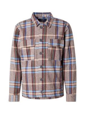 Foto van product Denim Project Tussenjas 'DPM' navy / cappuccino / donkerbruin / donkergroen
