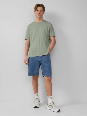 Foto van product Denim short / loose fit / mid rise / wide leg QS blauw