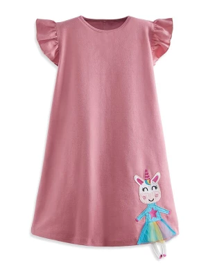 Foto van product Denokids Jurk blauw / geel / pink