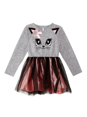 Foto van product Denokids Jurk 'Gauzy Cat' grijs