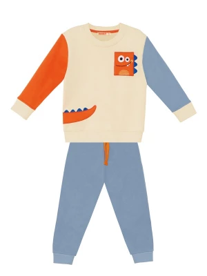 Foto van product Denokids Shirt ' CFF-24S1-029 ' beige / blauw / oranje / zwart