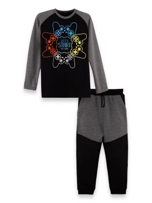 Foto van product Denokids Shirt ' CFF-25S1-081 ' grijs / rood / zwart