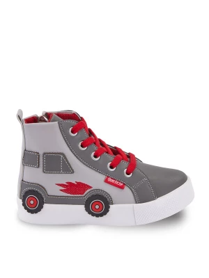 Foto van product Denokids Sneakers 'Car Grey' grijs / rood