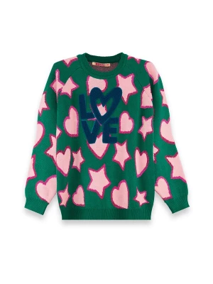 Foto van product Denokids Trui ' CFF-25S1-057 ' navy / groen / pink