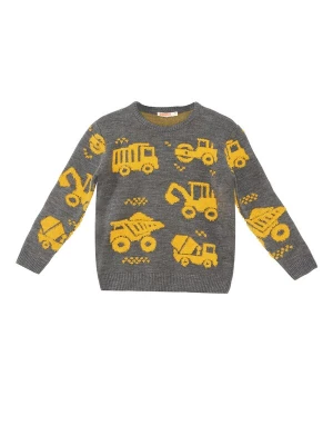 Foto van product Denokids Trui curry / donkergrijs